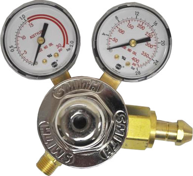 Miller Smith 30-15-300 Acetylene Medium Duty Regulator, CGA 300